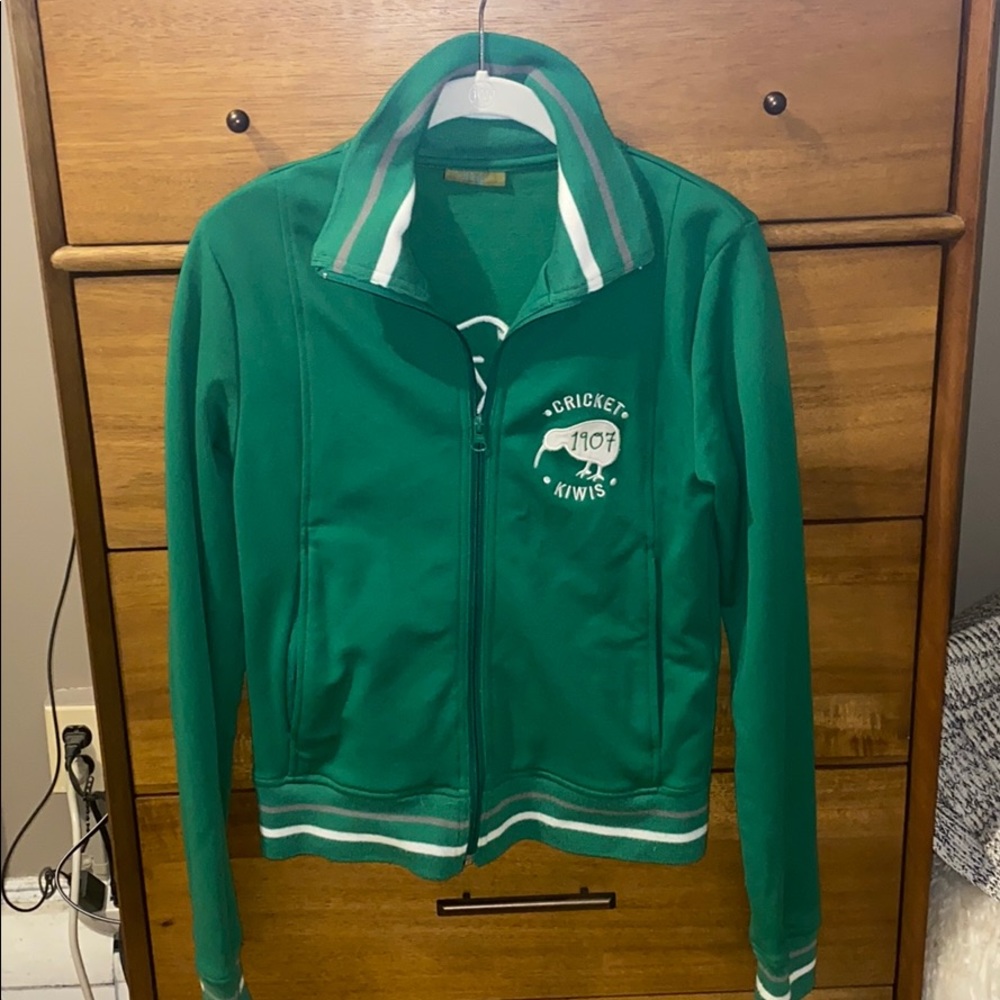 EUC bdg brand urban outfitters track jacket sz md